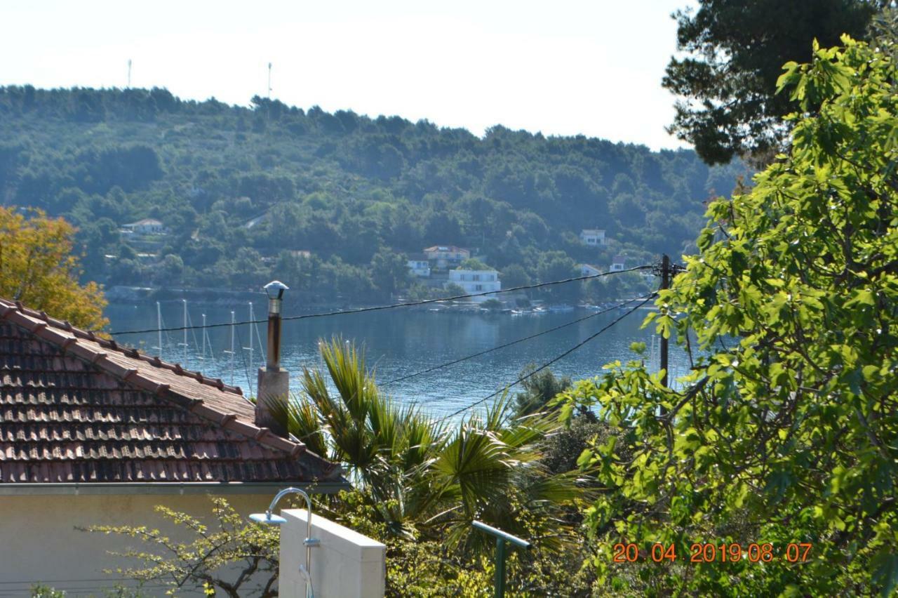 Sealodge - Luxe Villa, Private Pool, Mooring, Parking, Sea & Mountain View, At 150 M From Idyllic Private Beach Rogac Ngoại thất bức ảnh